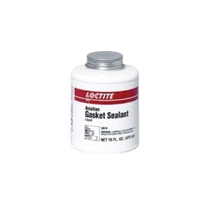 Loctite® 1522029 Aviation Gasket Sealant, 1 pt Brush-In Cap Bottle